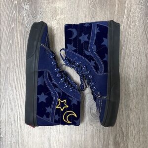 Vans x Disney Sorcerer Mickey Mouse Blue High-Top Sneakers